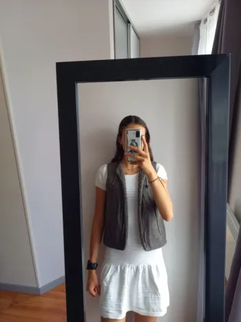 Veste sans manches okaïdi 14 ans