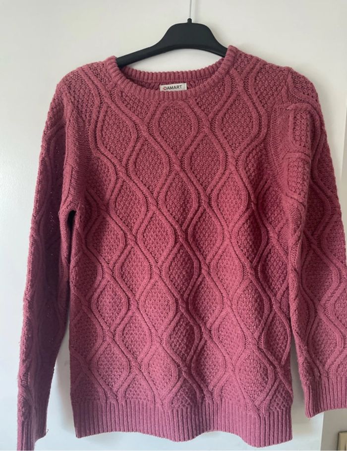 Pull torsadé S damart