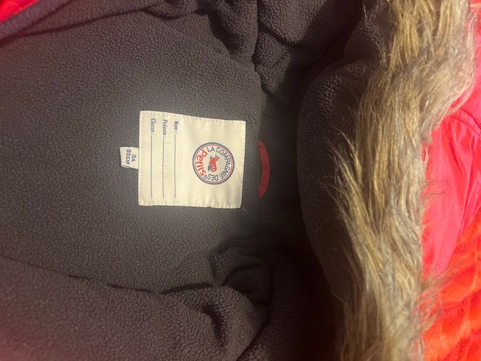 Doudoune rouge enfants la compagnie des petits - photo numéro 2