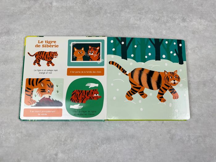 Livre bébé d’éveil animaux à toucher Auzou - photo numéro 5