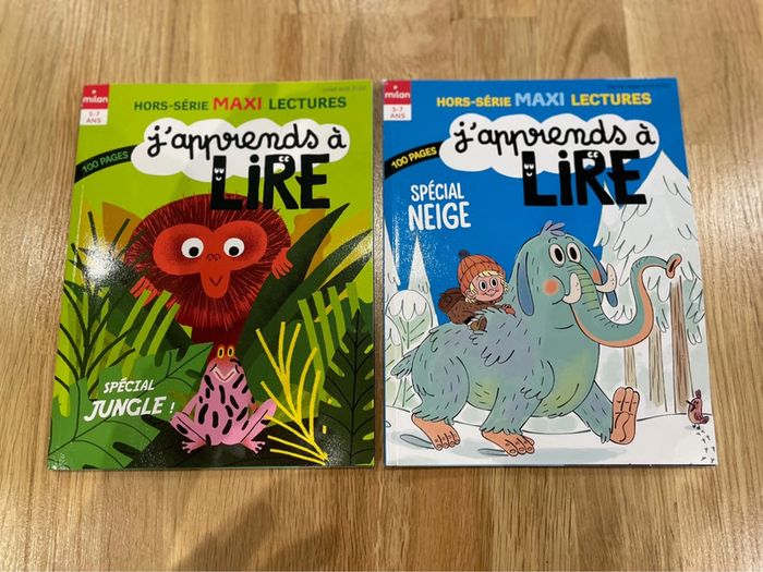 2 magazines j’apprends à lire