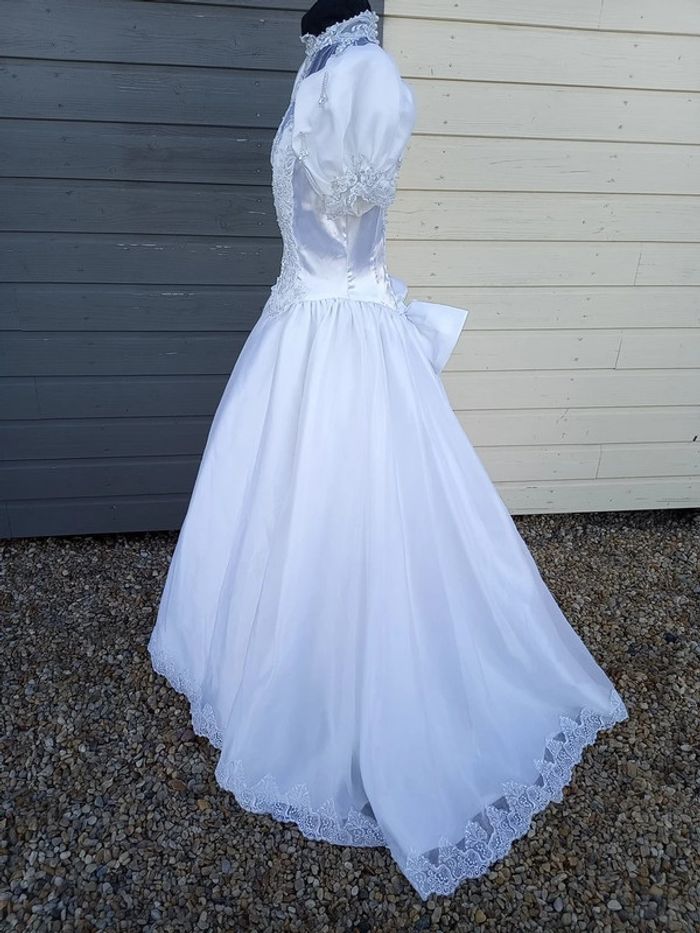 robe de mariée vintage taille 36/38/40 - photo numéro 13