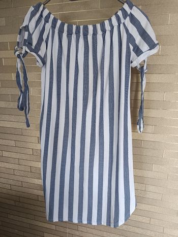 Tunique à rayures en taille unique