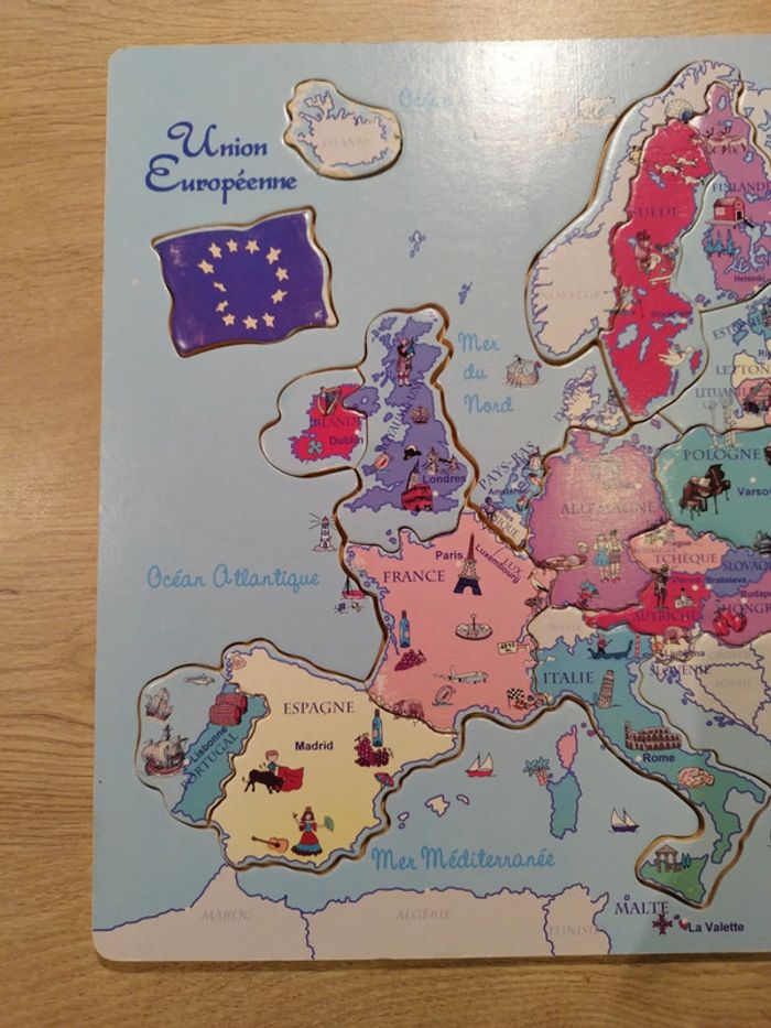 Puzzle bois Union Européenne - photo numéro 4