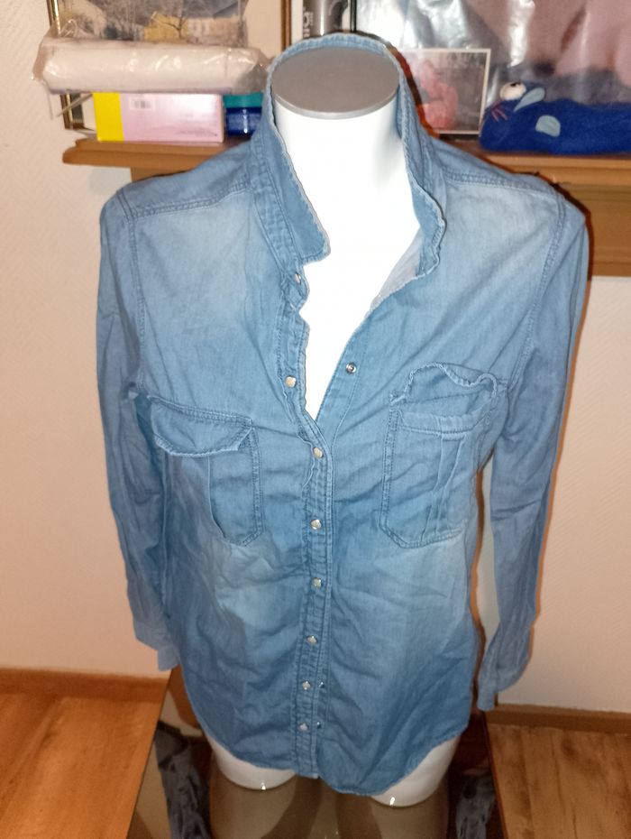chemise en jean tm