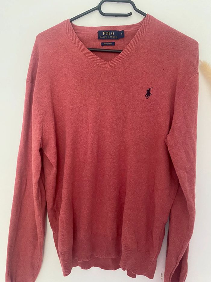 Pull Ralph Lauren saumon