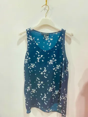 Débardeur à motif papillons