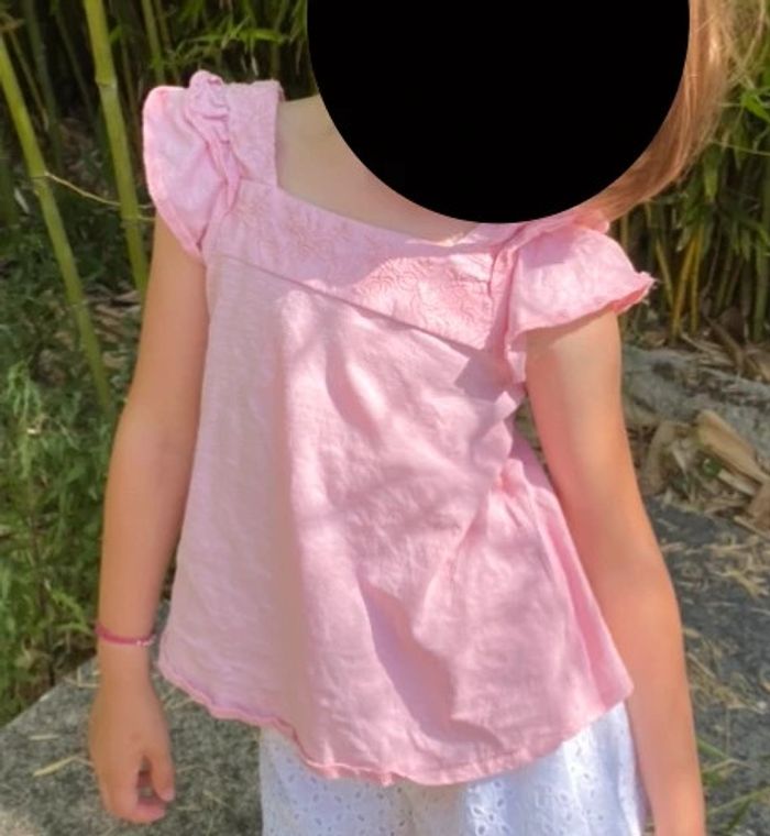 Teeshirt rose Zara - 5 ans