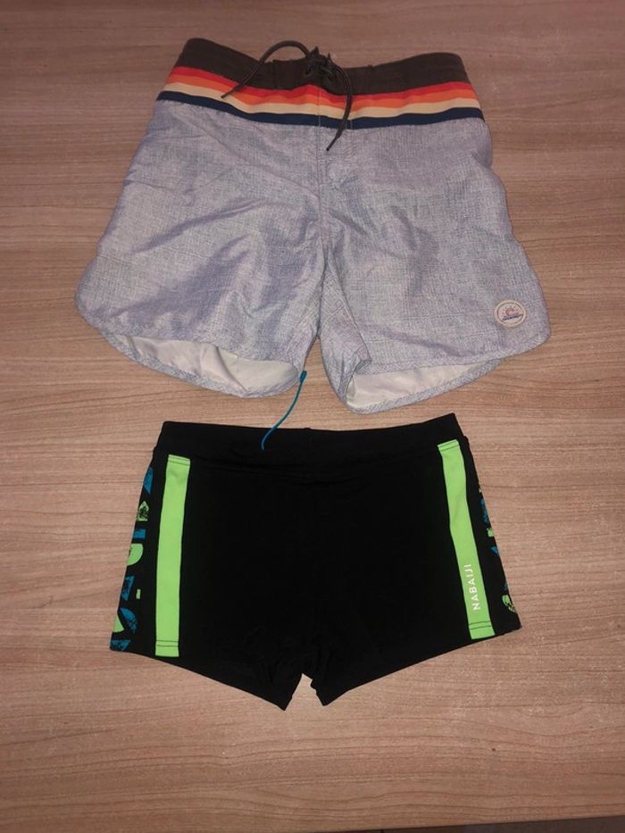 Short de bain et maillot de bain