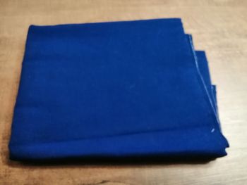 toile très épaisse marine 124 x 42 cm