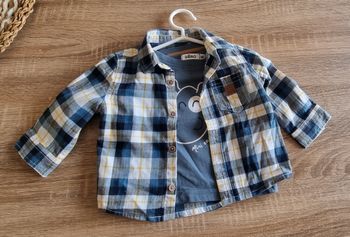 Ensemble t-shirt +chemise