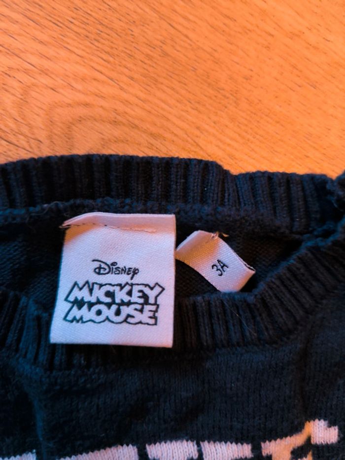 Pull de Noël Mickey 3ans - photo numéro 3