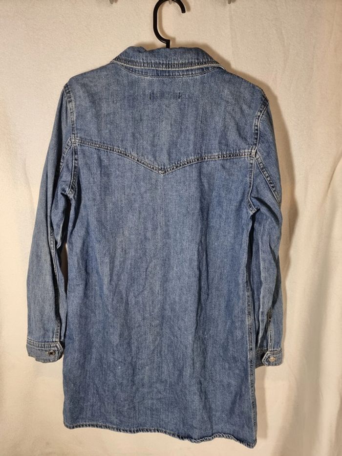 Chemise longue en jean denim Co - photo numéro 2