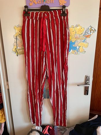Pantalon de pyjama à rayures, taille Xs, marque Undiz