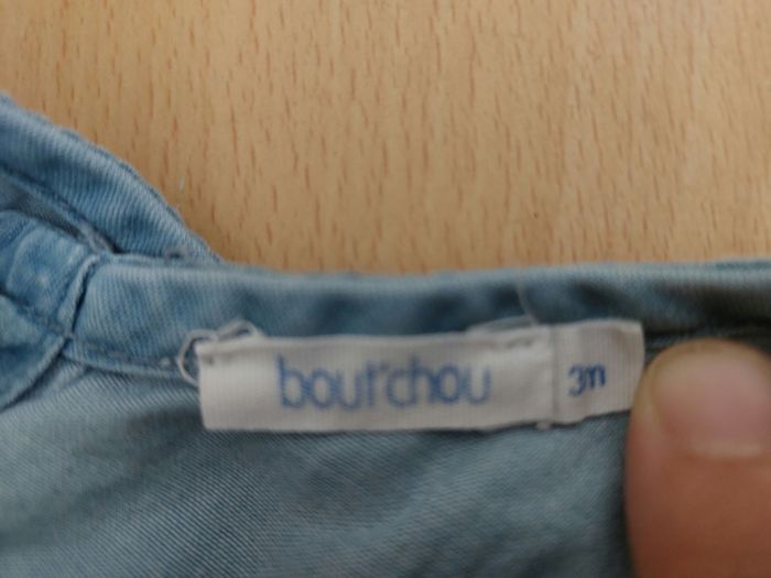 Robe jean à fleurs - photo numéro 4