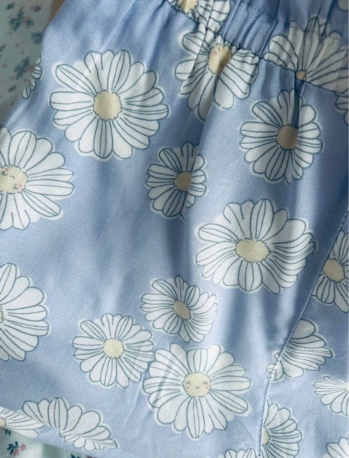 Jolie combi short été légère neuve étiquette 140cm - photo numéro 5