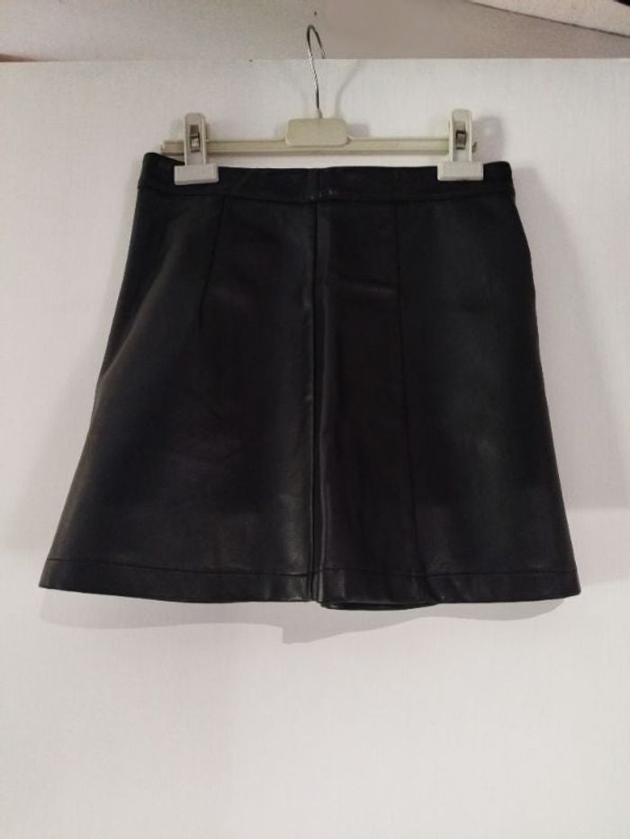Jupe courte  simili cuir