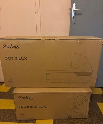 Lot poussette Cybex Balios S Lux 3 Neuve emballer