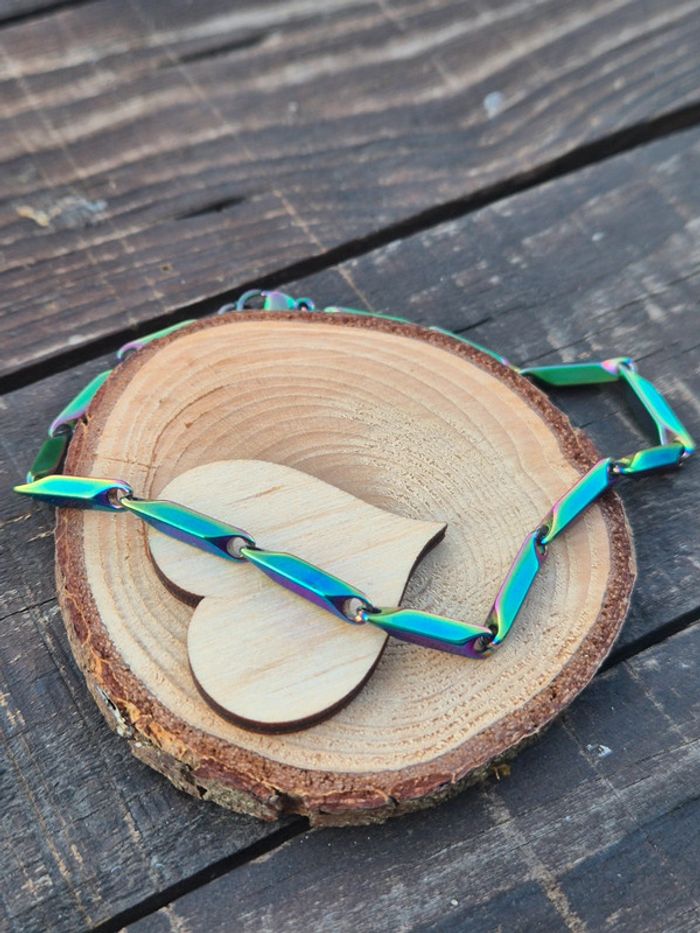 Magnifique bracelet homme caméléon - photo numéro 4