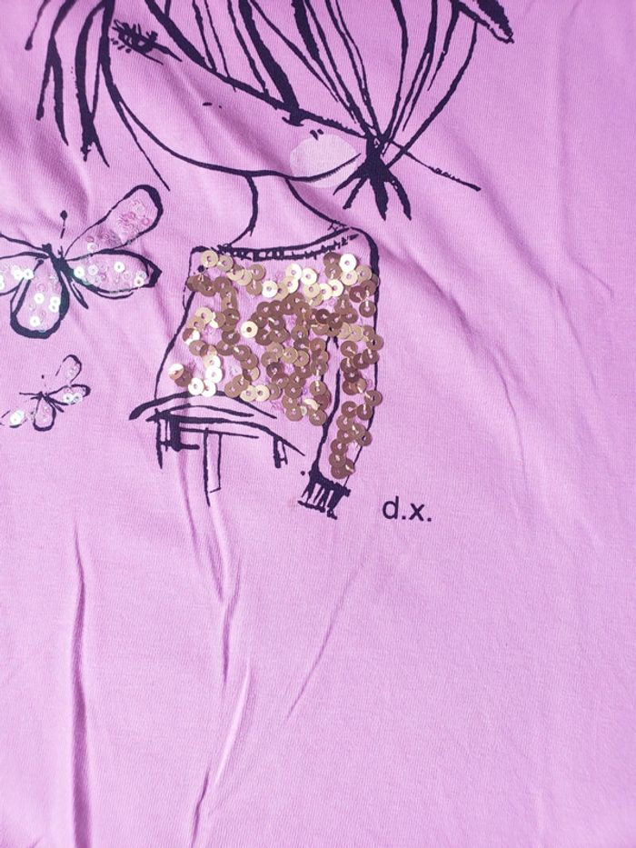 Lot de 2 t-shirts manches longues taille 12 ans - photo numéro 7