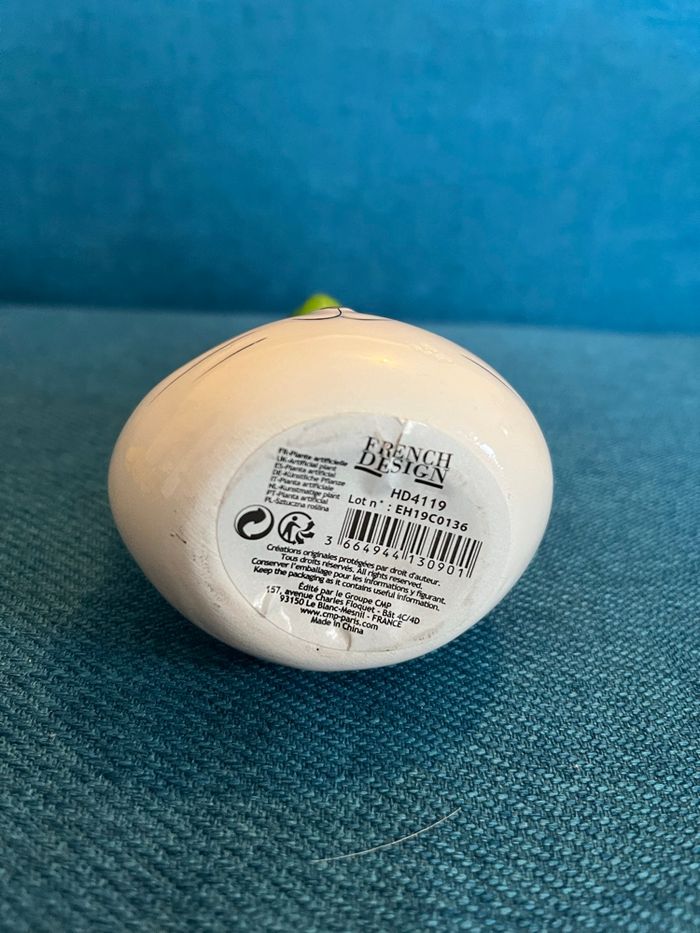 Pot chat plante artificielle - photo numéro 4