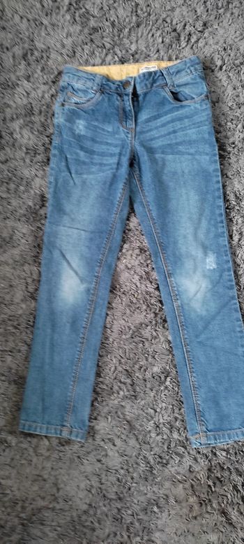 Jean Vertbaudet 8 ans , coton