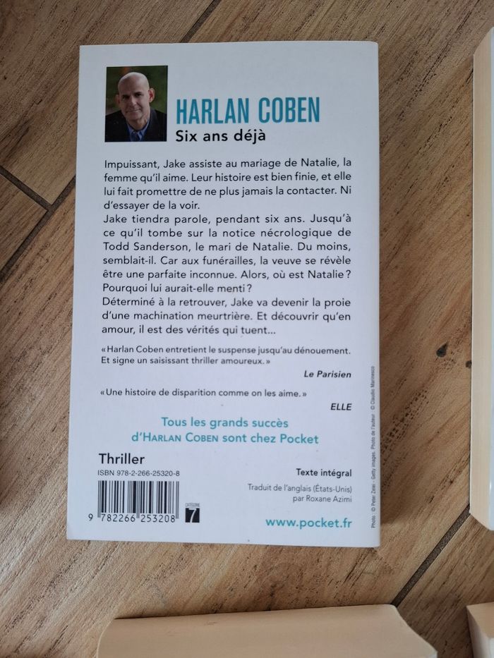 Lot de 6 thrillers de Harlan Coben en très bon état - photo numéro 3