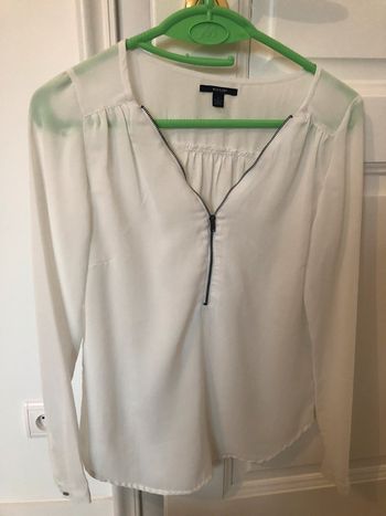 Blouse chemisier blanc 36