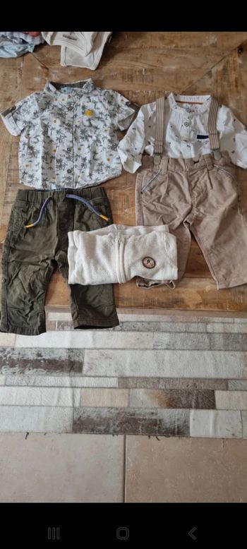 2 ensembles et 1 Gilets Obaibi