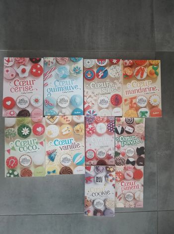 Lot de 10 livres enfant - Les filles au chocolat