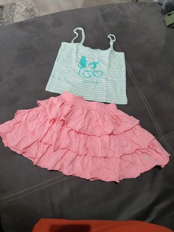 Ensemble top jupe