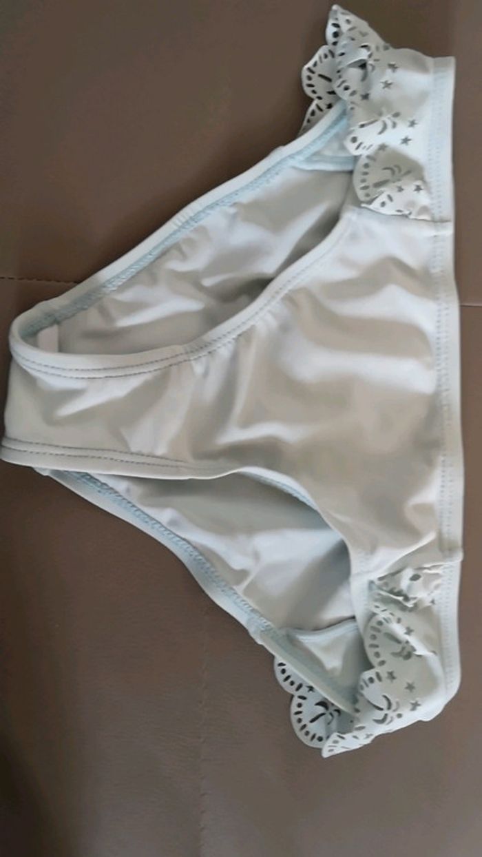 Maillot de bain 2 pièces bleu - photo numéro 2