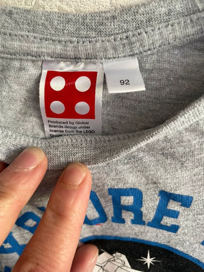Tee shirt Lego taille 92 cm - photo numéro 2