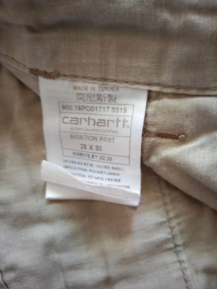 Pantalon aviateur carhartt 36/38 - photo numéro 6