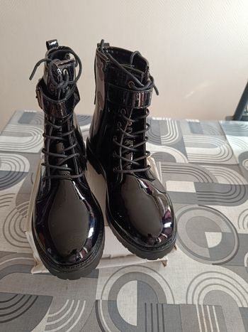 Bottines vernis 