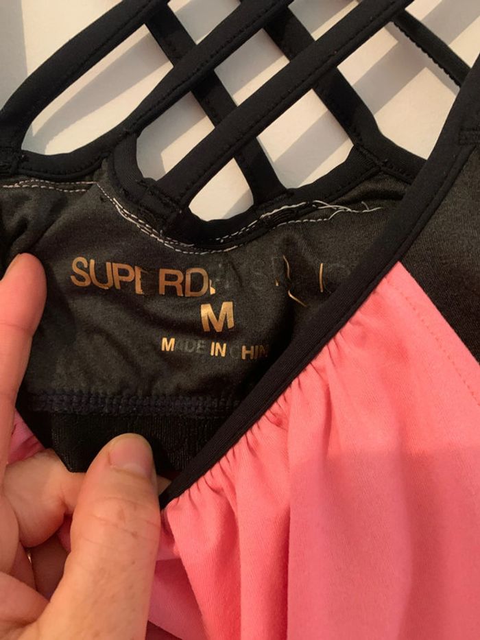 Brassière top de sport Superdry - photo numéro 3