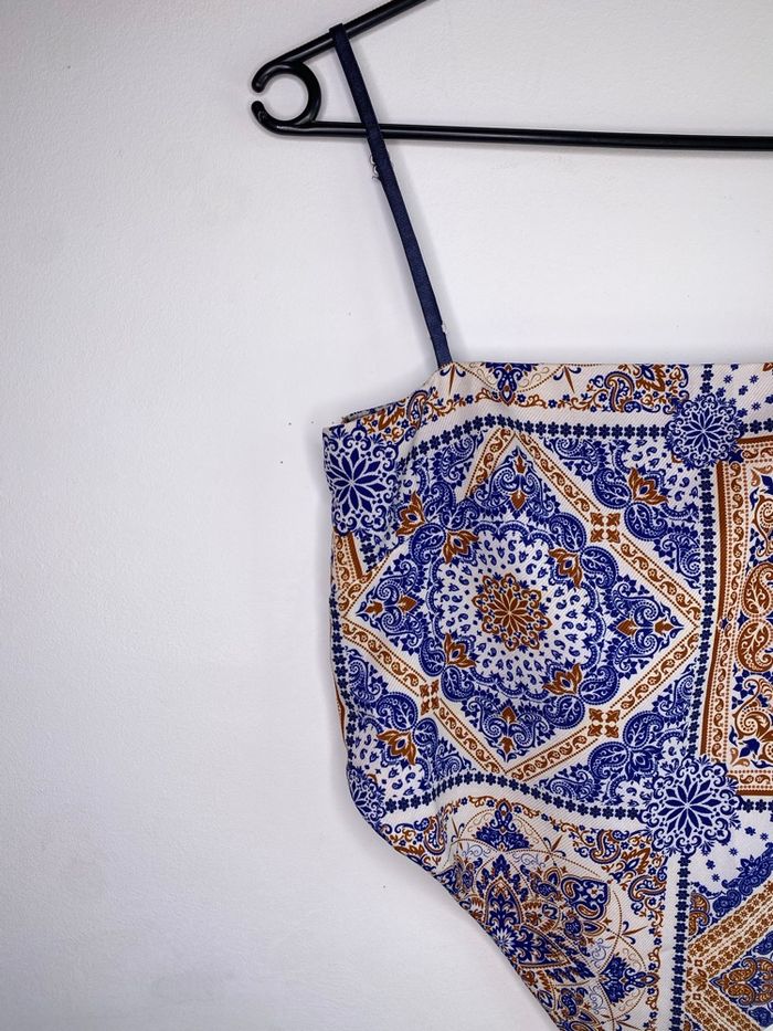 Top à nouer imprimer floral - photo numéro 2