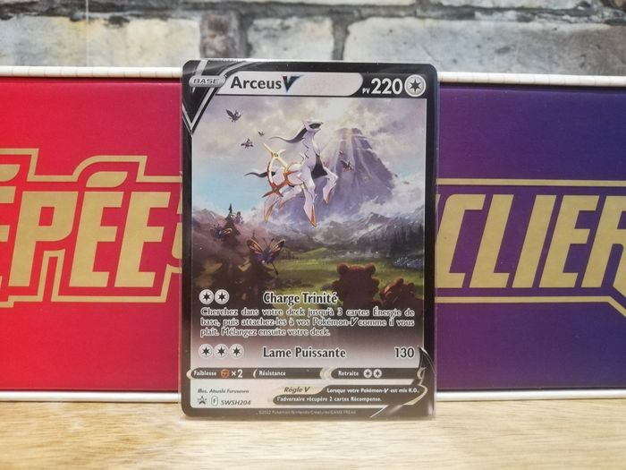 Carte Pokemon Arceus SWSH204
