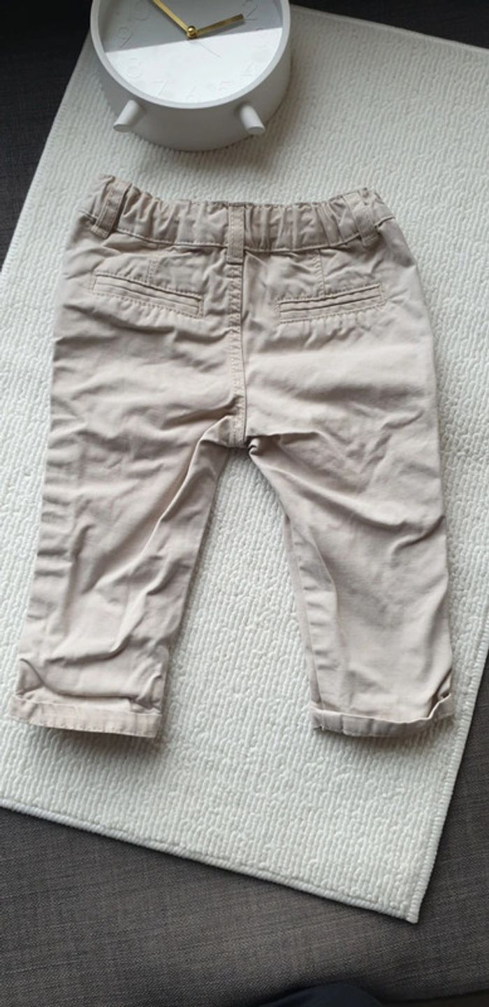 Jeans beige 9 mois - photo numéro 4