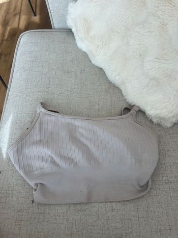 Brassière sport blanche asos 4505