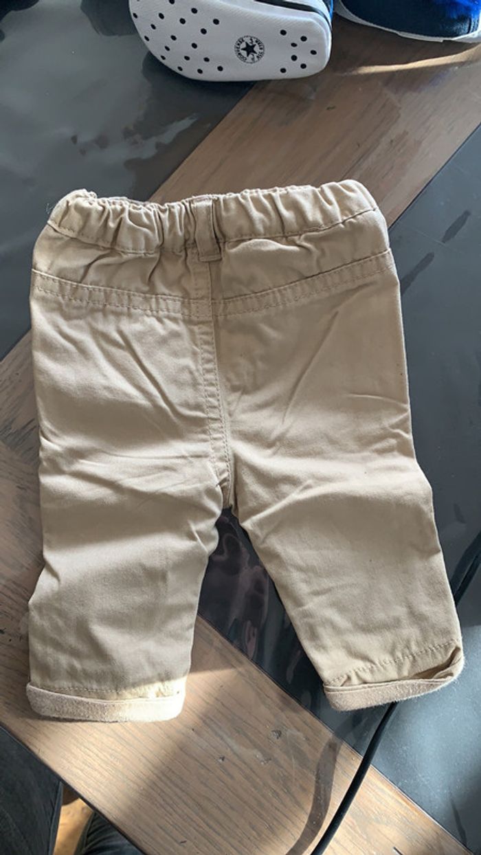 Pantalon habillé marron 1 mois - photo numéro 2