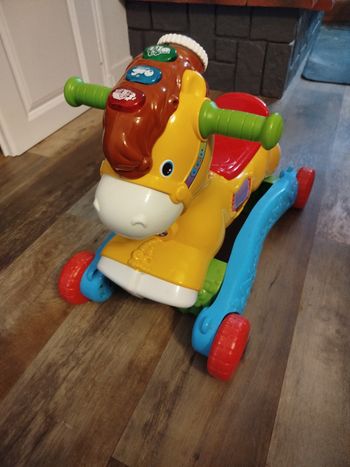 Cheval à bascule vetch et porteur 2en1