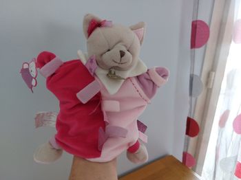 Doudou marionnette Chat - Doudou et Compagnie