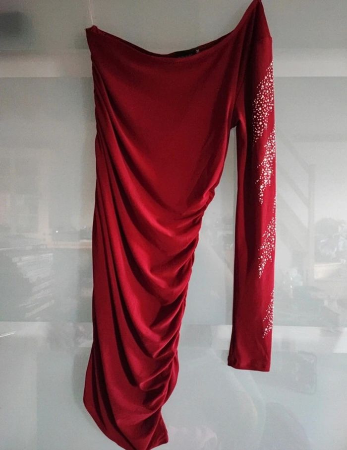 Robe mi-longue bodyflirt taille 32 34 XS excellent état - photo numéro 2