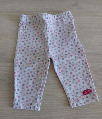 Lot de 5 leggins fille 6mois 