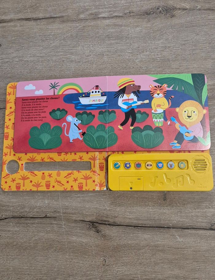 Livre musical : Petites comptines Reggae - photo numéro 4