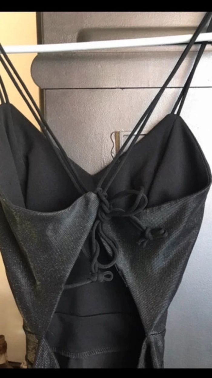 Robe noire, Morgan, taille 38,avec dos nu - photo numéro 4
