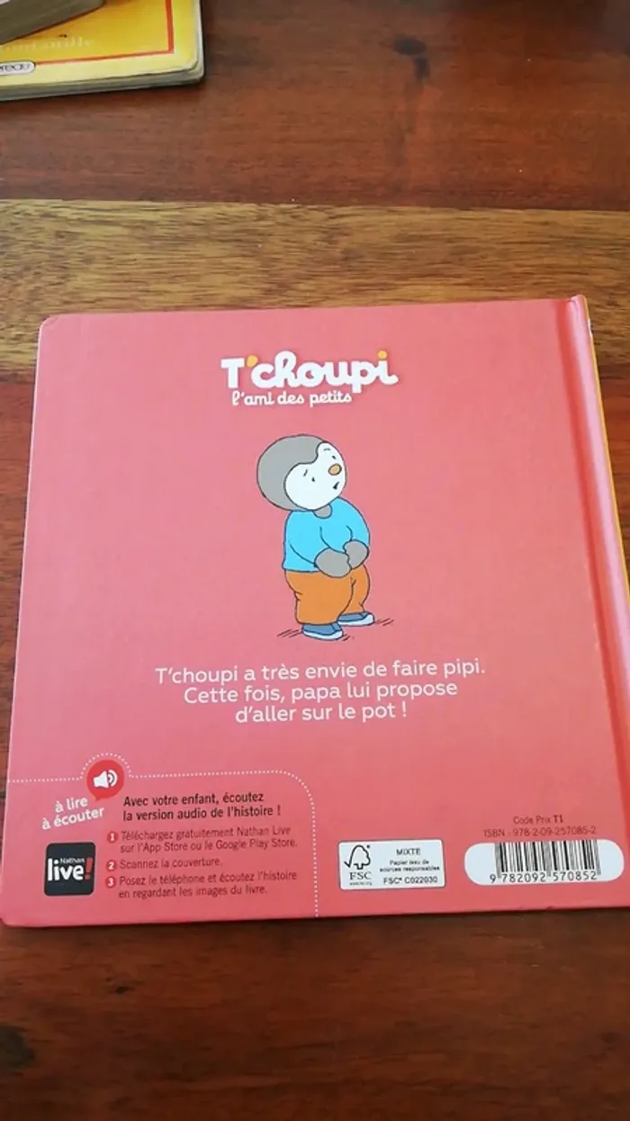 Livre "T'choupi va sur le pot" - photo numéro 2