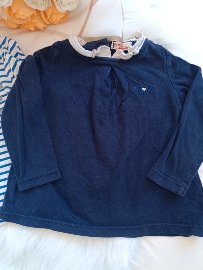 Lot haut manche longue bébé fille - photo numéro 2