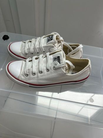 Converse blanche pointure 37 TBE